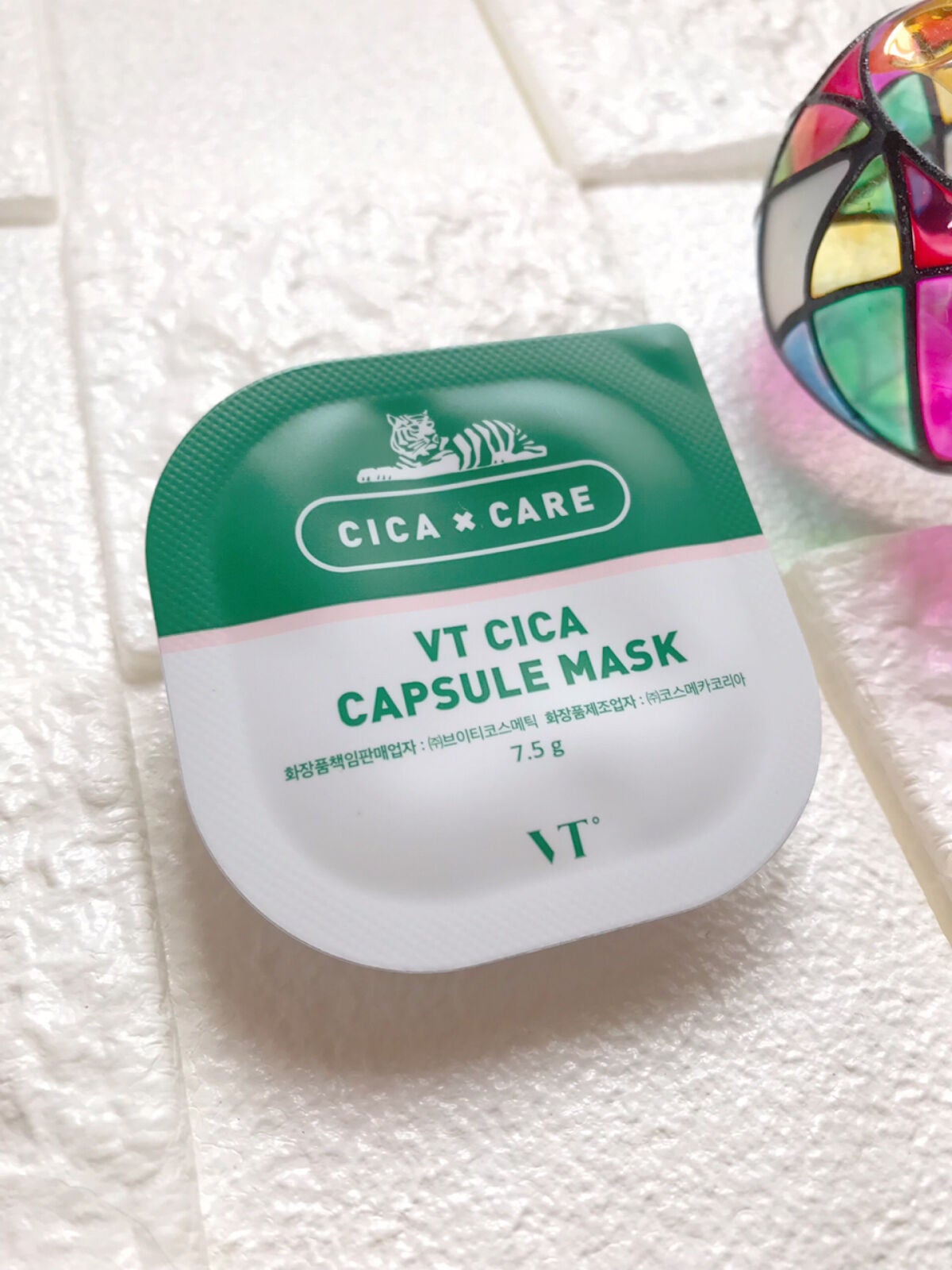 CICA カプセルマスク/VT/洗い流すパック・マスクを使ったクチコミ(1枚目)