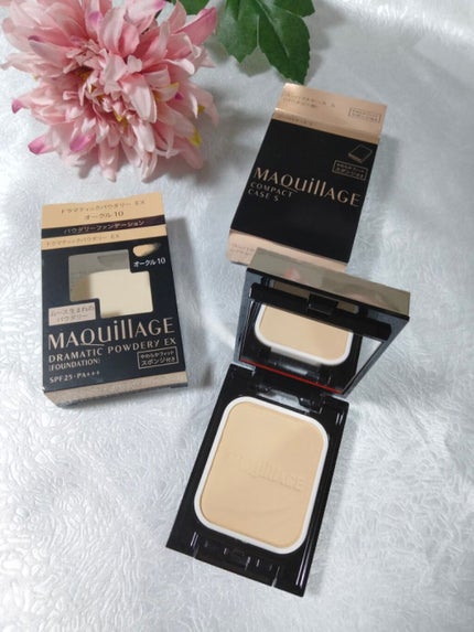 ドラマティックパウダリー EX/マキアージュ/パウダーファンデーションを使ったクチコミ(3枚目)