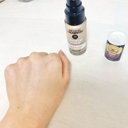 カラーステイ ロングウェア メイクアップ/REVLON/リキッドファンデーションを使ったクチコミ(3枚目)