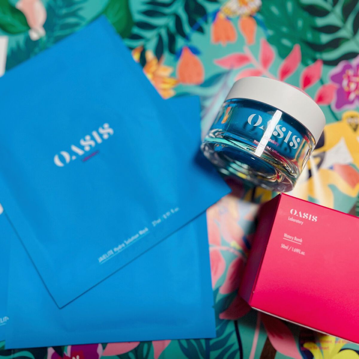 Watery Bomb/Oasis Laboratory/フェイスクリームを使ったクチコミ（1枚目）