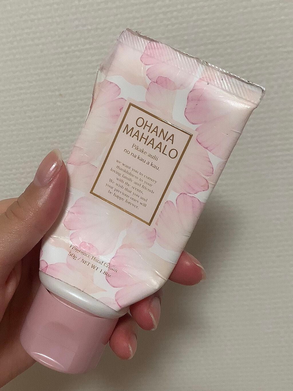オハナ・マハロ フレグランス ハンドクリーム ピカケ アウリィ/OHANA MAHAALO/ハンドクリームを使ったクチコミ(1枚目)