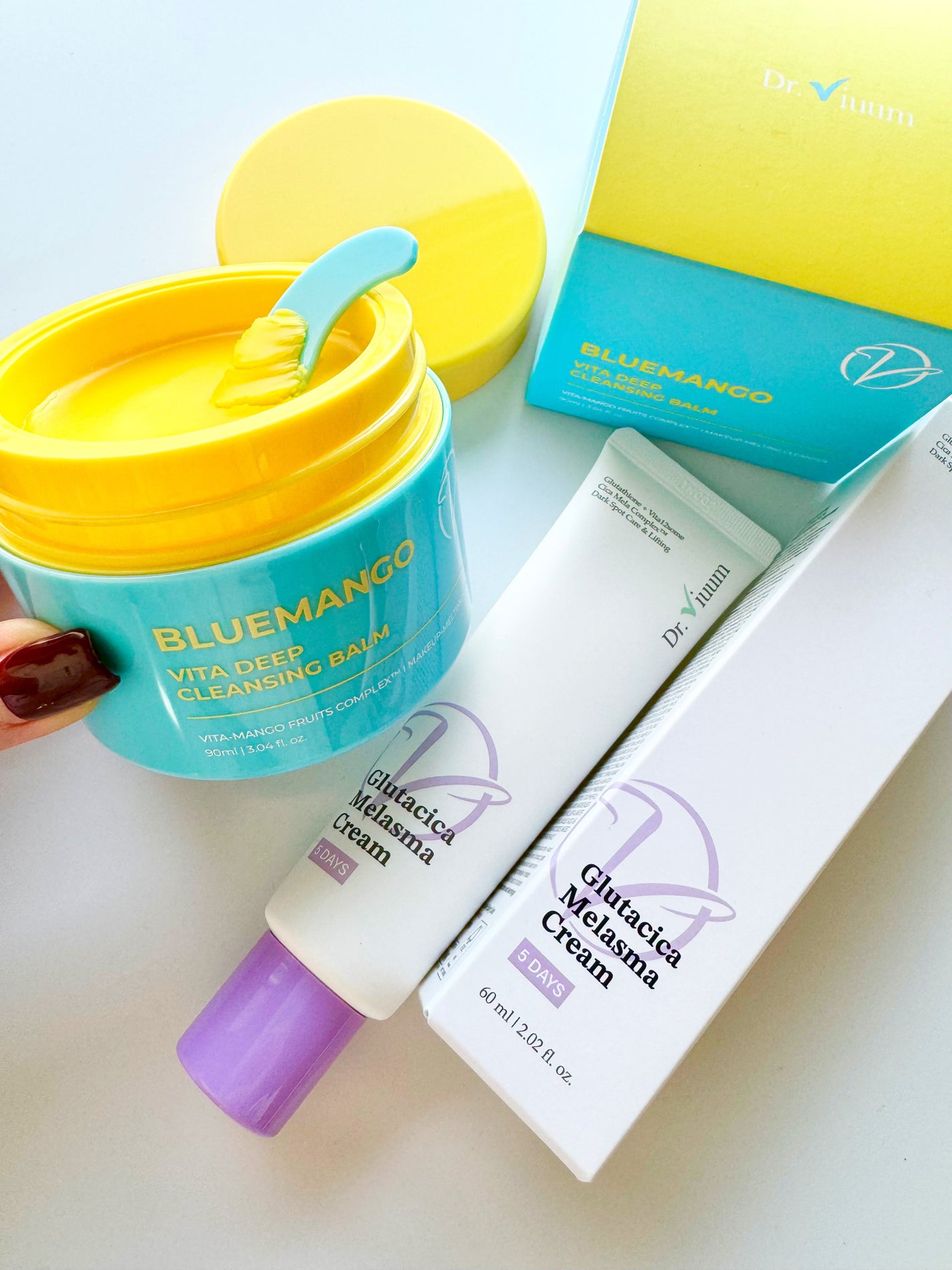 ブルーマンゴービタディープクレンジングバーム/Dr.Viuum/クレンジングバームを使ったクチコミ(4枚目)