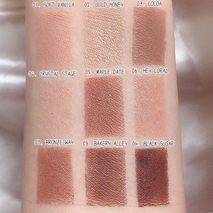 ソフト ムード アイシャドウ パレット/Peach C/アイシャドウパレットを使ったクチコミ(4枚目)