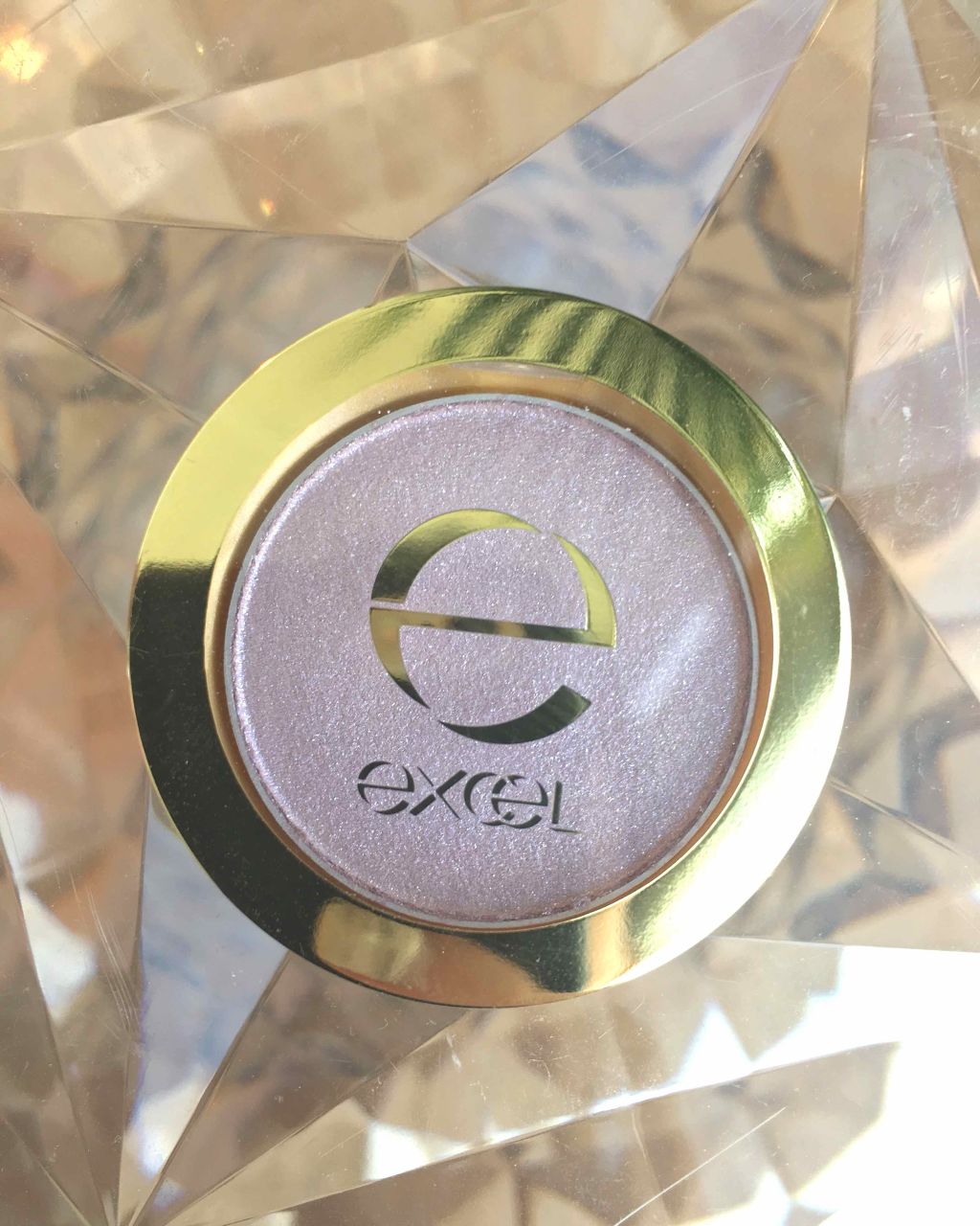 シャイニーシャドウ N/excel/単色アイシャドウを使ったクチコミ（1枚目）