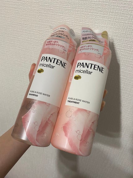 PRO-V ミセラー ピュア&ローズウォーター ノンシリコンシャンプー/トリートメント/パンテーン/市販シャンプーを使ったクチコミ(1枚目)