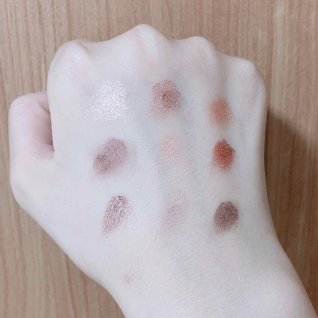 UR GLAM　BLOOMING EYE COLOR PALETTE/U R GLAM/アイシャドウパレットを使ったクチコミ（3枚目）