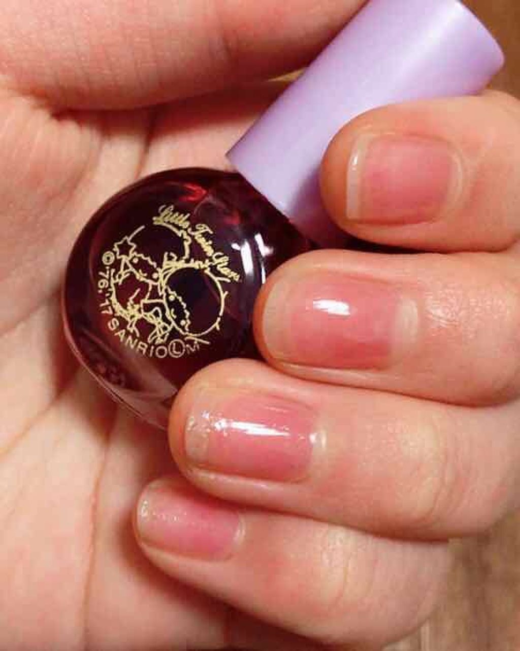 サンリオネイル/DAISO/マニキュアを使ったクチコミ(1枚目)