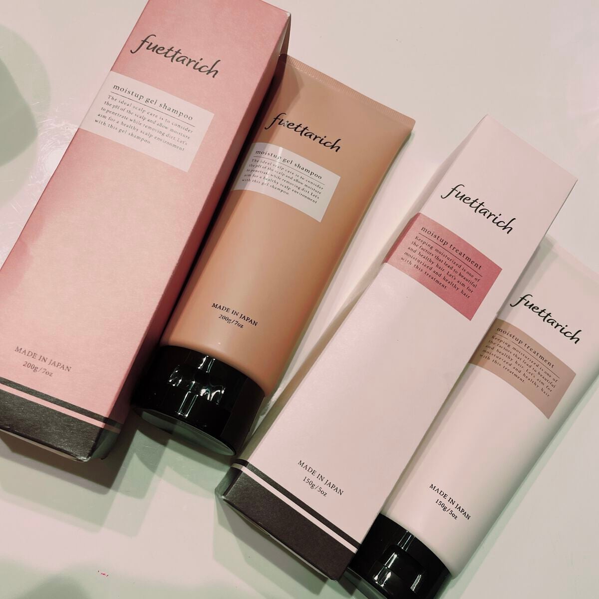 モイストアップ ジェル シャンプー/トリートメント/fuettarich (フエッタリッチ)/サロンシャンプーを使ったクチコミ(2枚目)