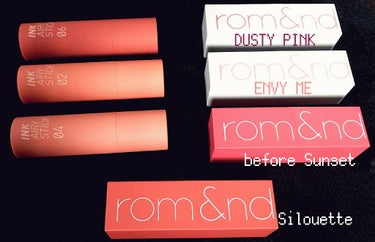 ゼログラムマットリップスティック Dusty Pink/rom&nd/口紅の画像