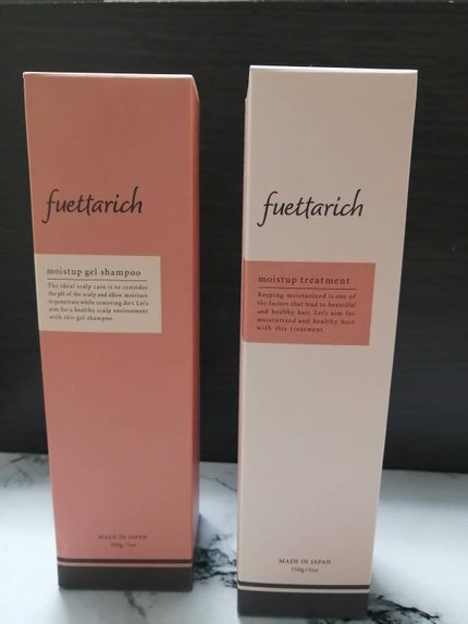 モイストアップ ジェル シャンプー/トリートメント/fuettarich (フエッタリッチ)/サロンシャンプーを使ったクチコミ(1枚目)