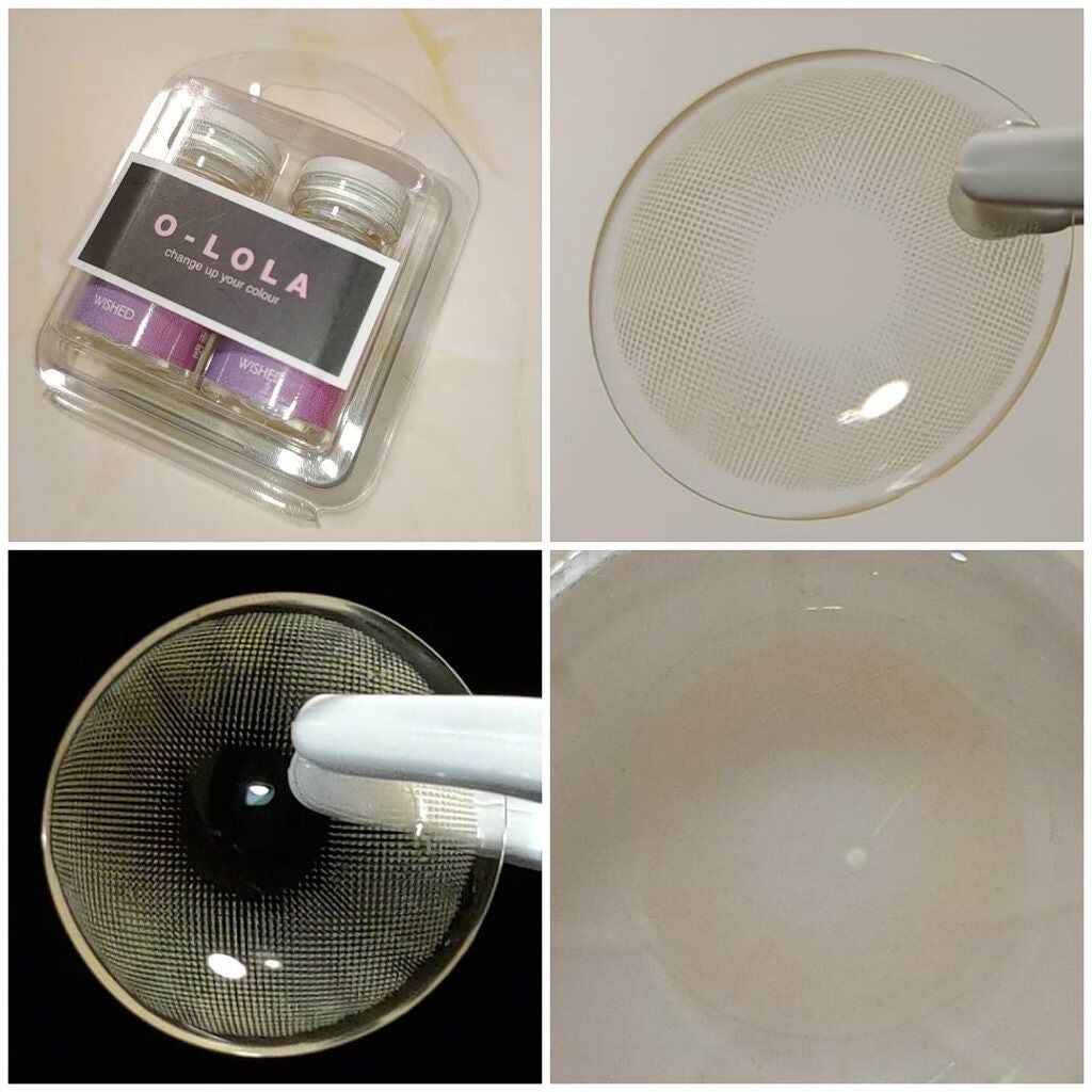 アメリグレー (Amelie Gray)/OLOLA/カラーコンタクトレンズを使ったクチコミ(2枚目)