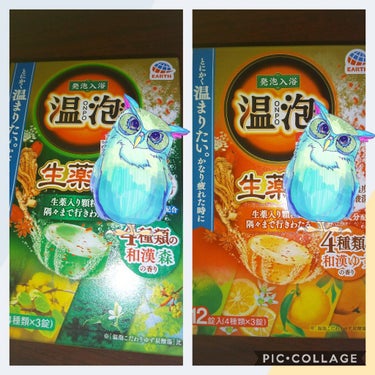 生薬プラス 和漢森の香り/温泡/入浴剤を使ったクチコミ（1枚目）