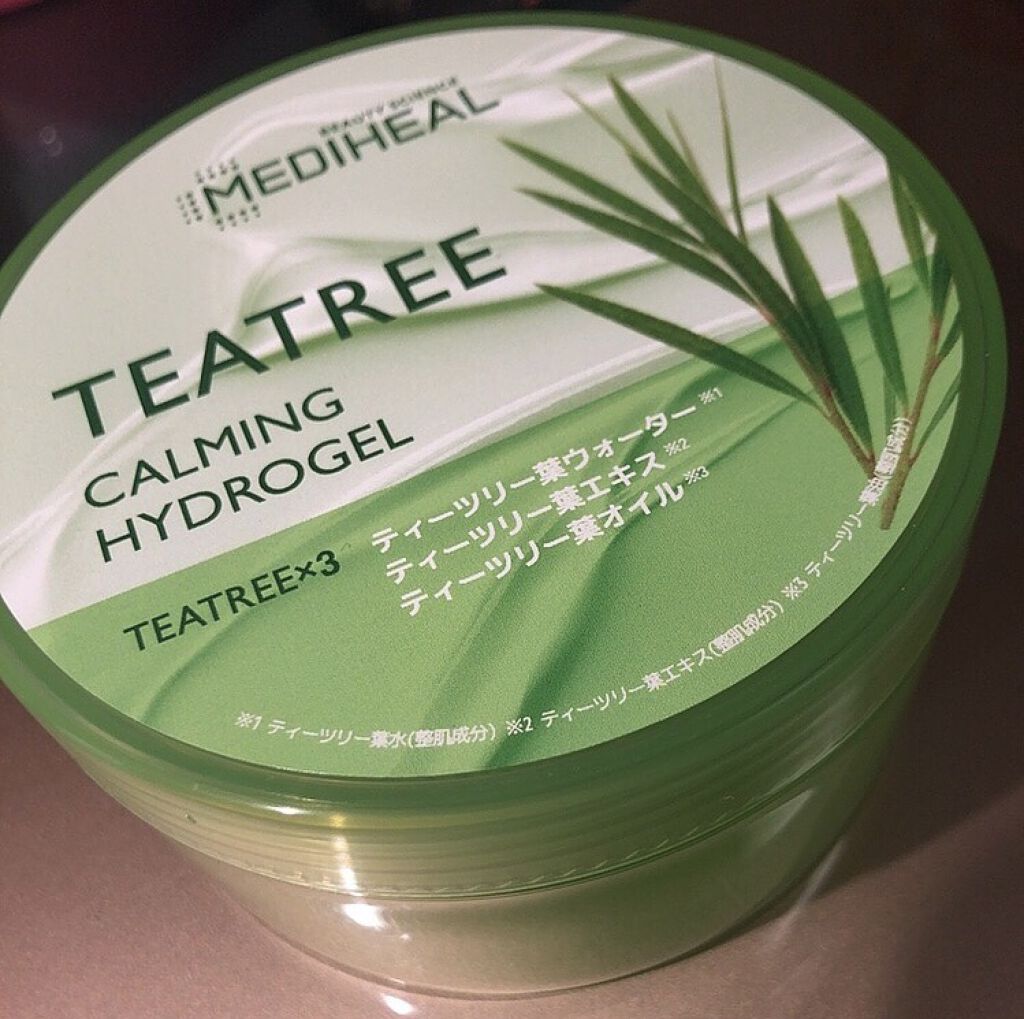 ティーツリーカーミングハイドロジェル/MEDIHEAL/ボディローションを使ったクチコミ（3枚目）