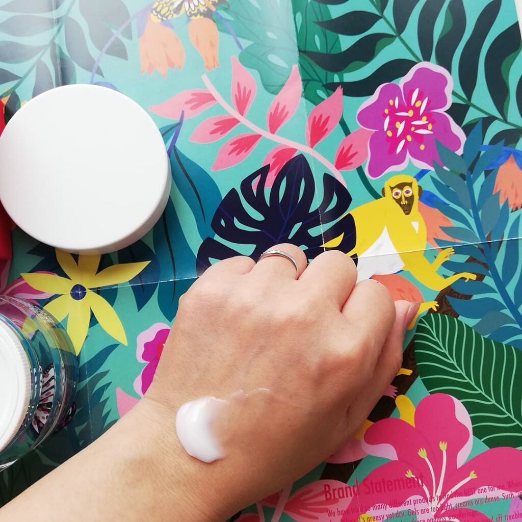 Watery Bomb/Oasis Laboratory/フェイスクリームを使ったクチコミ(4枚目)