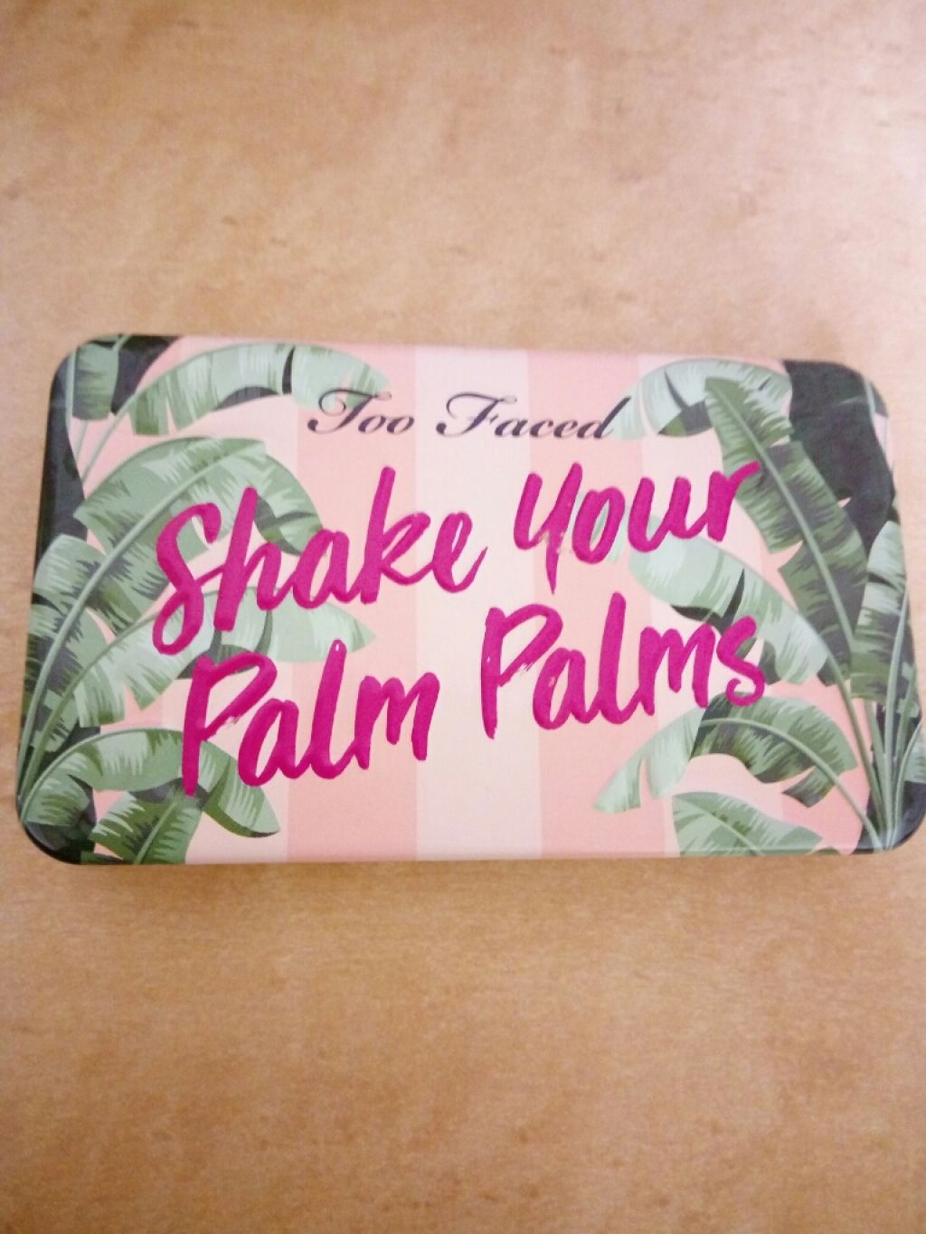 シェイク ユア パーム パームズ ミニ アイシャドウ パレット/Too Faced/アイシャドウパレットを使ったクチコミ(1枚目)