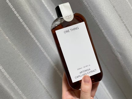 カワラヨモギ化粧水/ONE THING/化粧水を使ったクチコミ(2枚目)