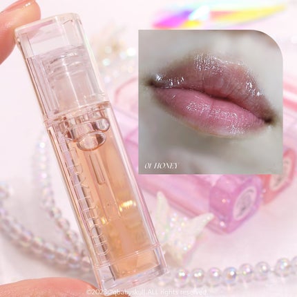 ブリング チューリップオイル/MERYTHOD/リップグロスを使ったクチコミ(4枚目)