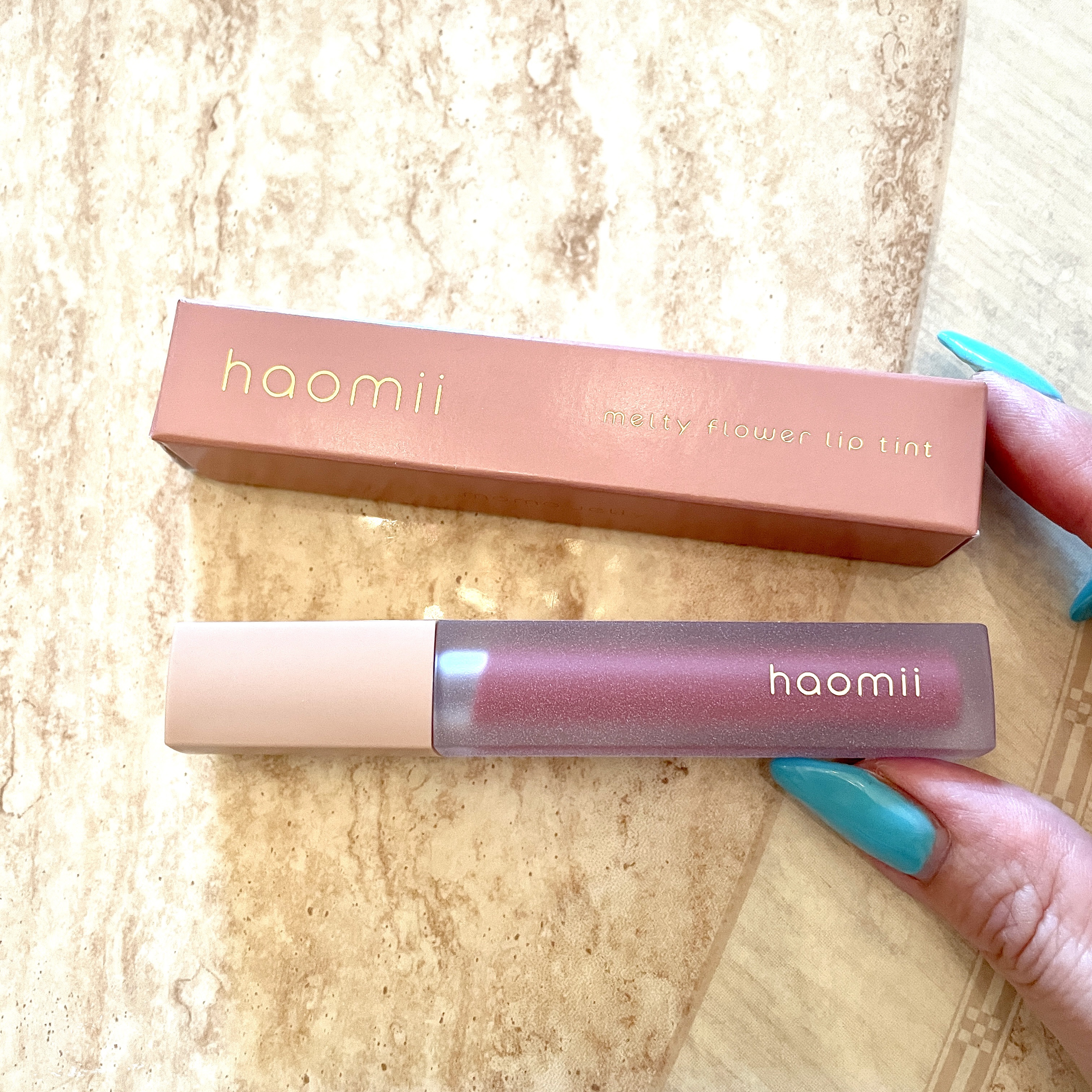 Melty flower lip tint/haomii/口紅を使ったクチコミ（1枚目）