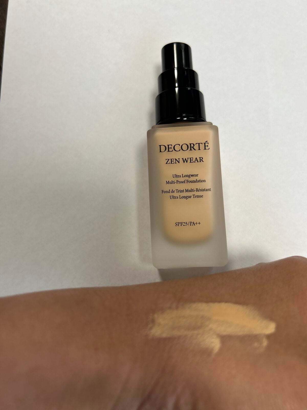 ゼン ウェア フルイド/DECORTÉ/リキッドファンデーションを使ったクチコミ(2枚目)