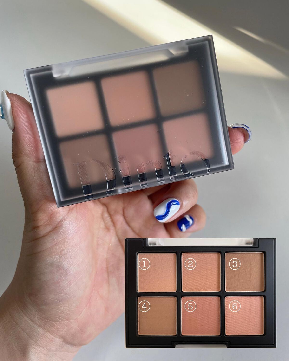 ブラーフィニシュシャドウパレット/Dinto/アイシャドウパレットを使ったクチコミ(3枚目)