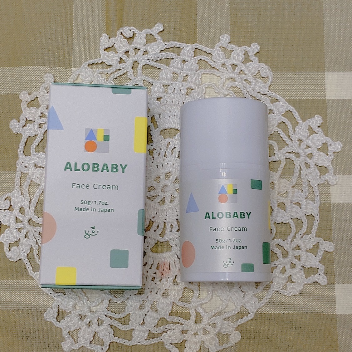 アロベビー フェイスクリーム/ALOBABY/その他スキンケアを使ったクチコミ（1枚目）