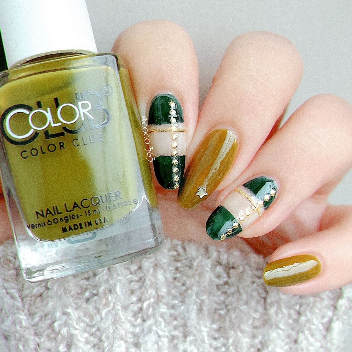 カラークラブ D298 Yuzu-lime/Forsythe/マニキュアを使ったクチコミ（2枚目）