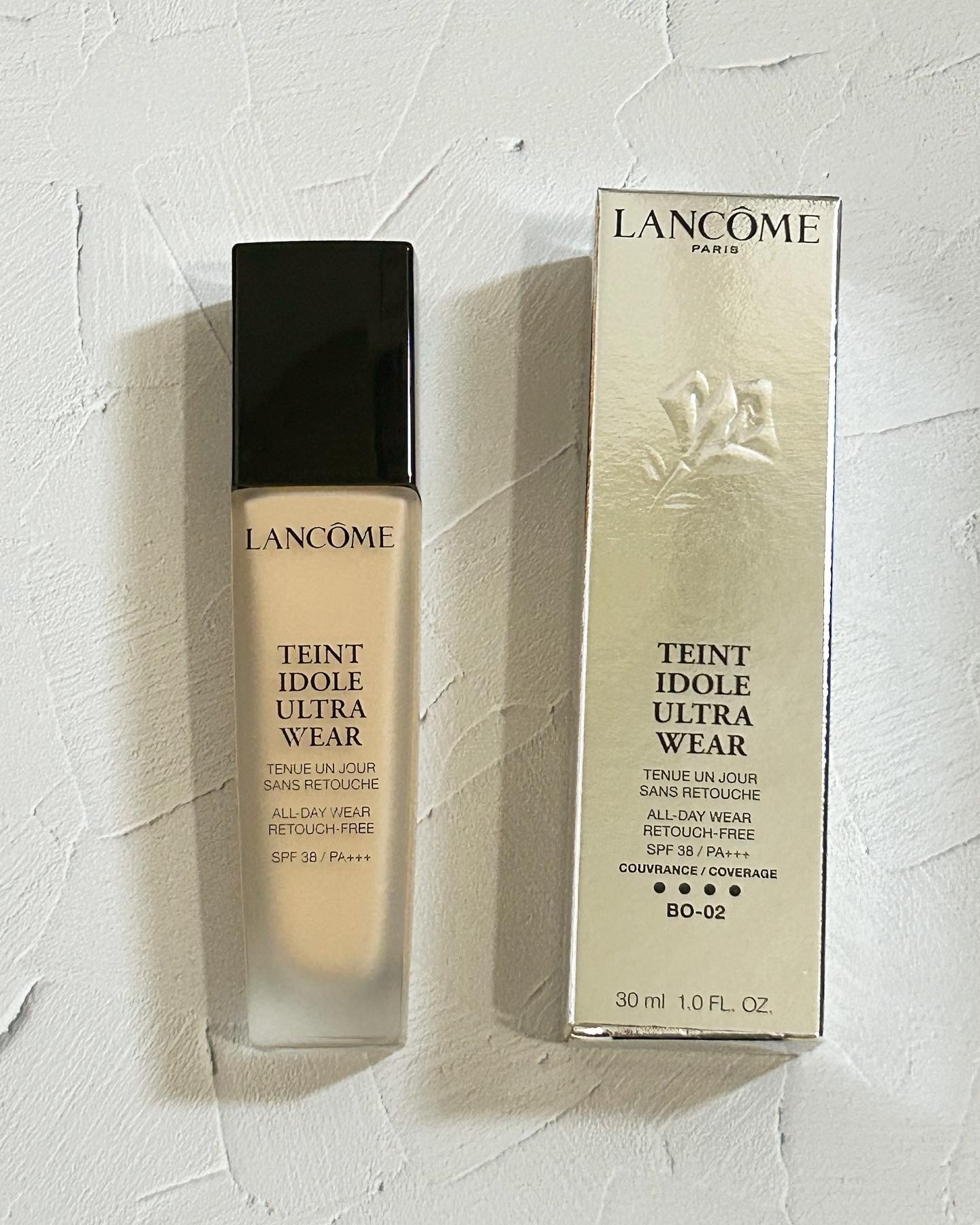 タンイドル ウルトラ ウェア リキッド/LANCOME/リキッドファンデーションを使ったクチコミ（1枚目）