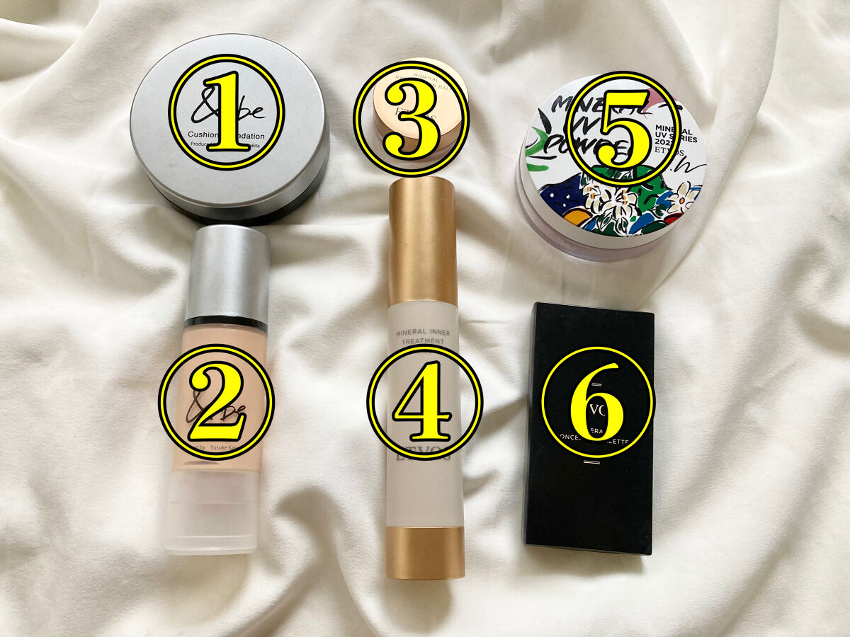 ミネラルコンシーラーパレット/エトヴォス/パレットコンシーラーを使ったクチコミ（3枚目）