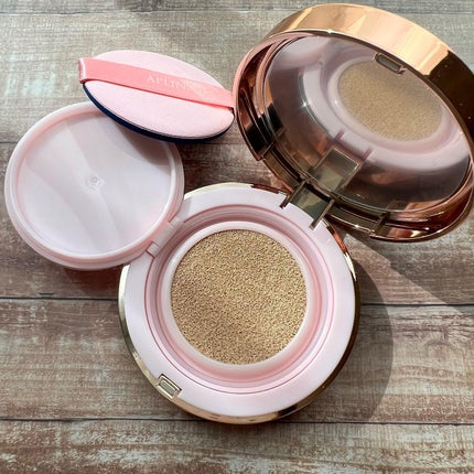 ピンクティーツリーカバークッション/APLIN/クッションファンデーションを使ったクチコミ(3枚目)