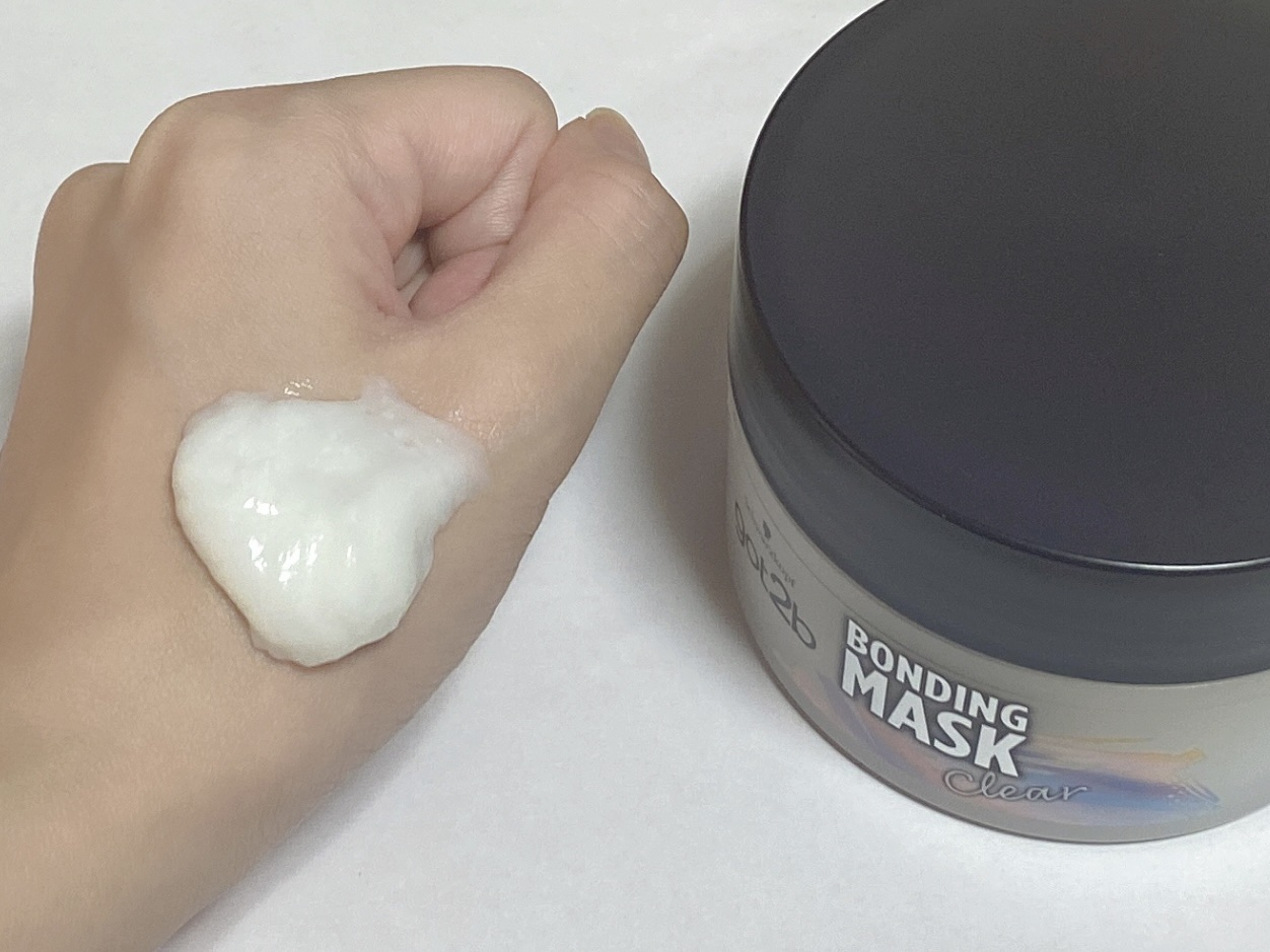 ボンディング・マスク クリア/got2b/ヘアマスク・ヘアパックを使ったクチコミ（3枚目）