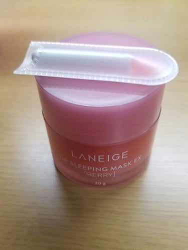 リップスリーピングマスク/LANEIGE/リップケア・リップクリームを使ったクチコミ（2枚目）