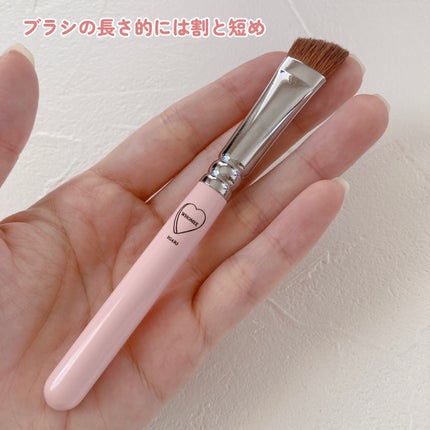 フーミー アイブロウブラシ 熊野筆/WHOMEE/メイクブラシを使ったクチコミ(4枚目)