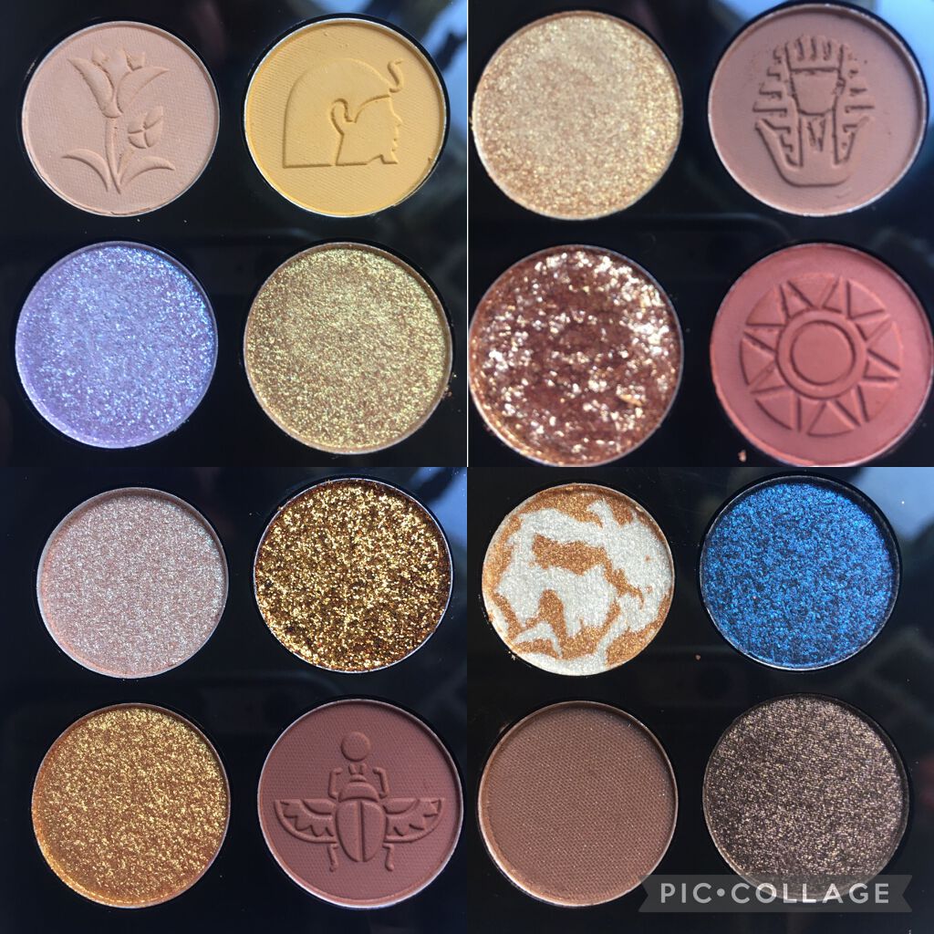 デザートメモリシリーズ 16色アイシャドウパレット/ZEESEA/アイシャドウパレットを使ったクチコミ(3枚目)