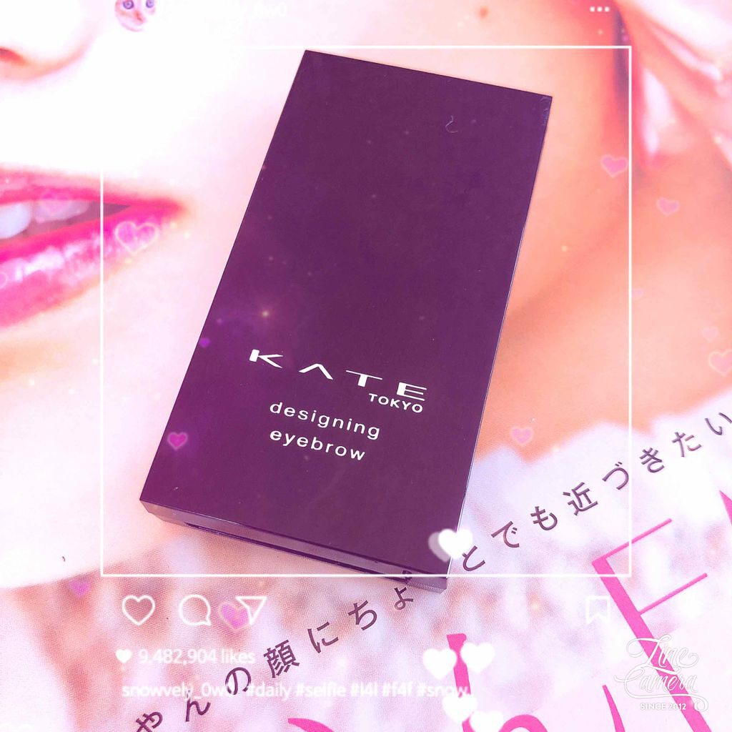 デザイニングアイブロウN/KATE/パウダーアイブロウを使ったクチコミ(1枚目)