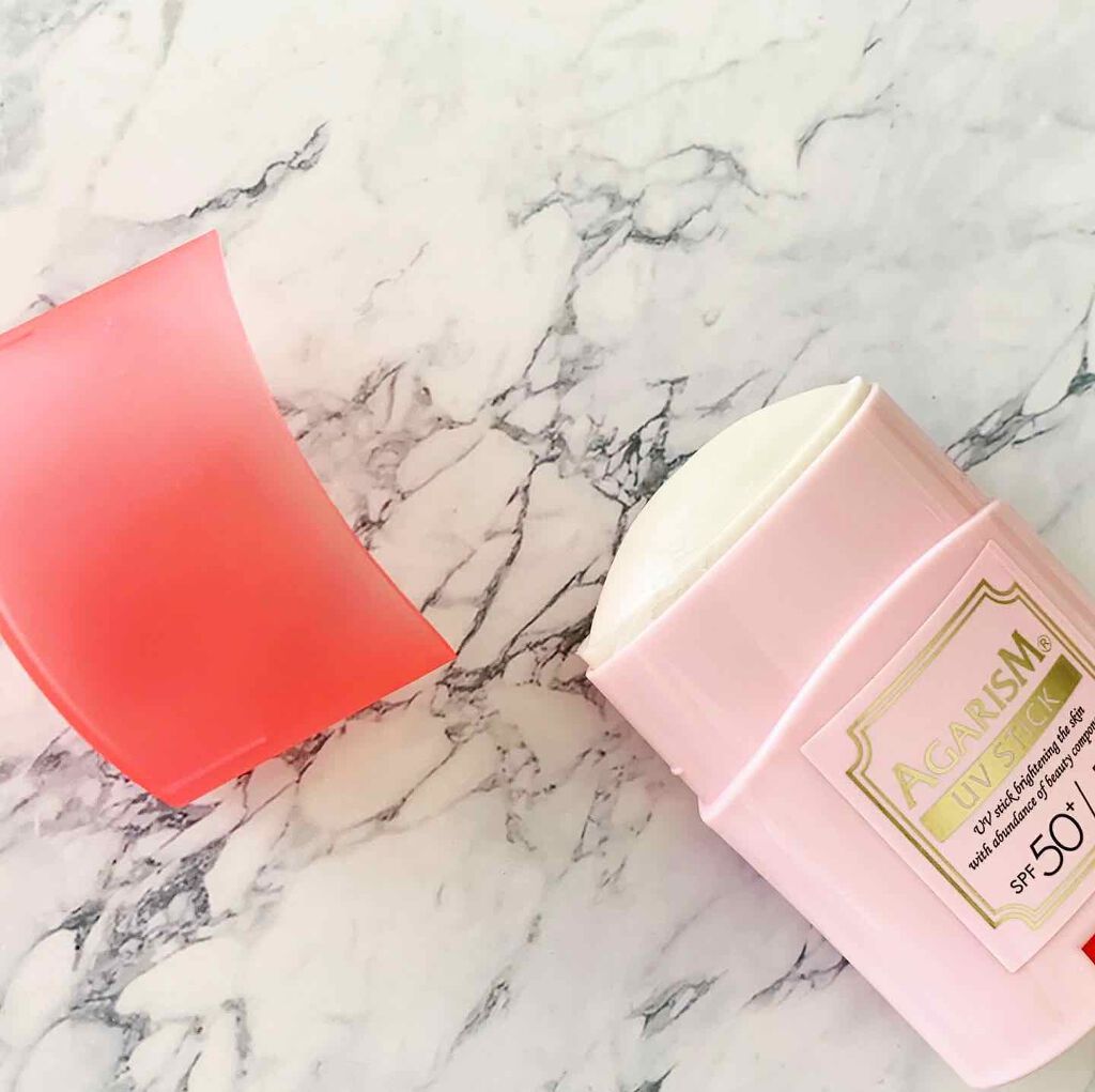 トーンアップUVスティック/AGARISM/日焼け止めスティックを使ったクチコミ(2枚目)