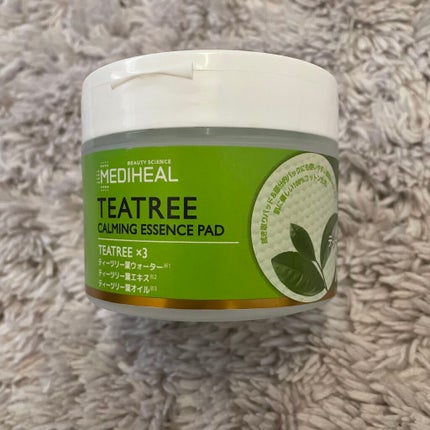 ティーツリーカーミングエッセンスパッド/MEDIHEAL/トナーパッドを使ったクチコミ(1枚目)