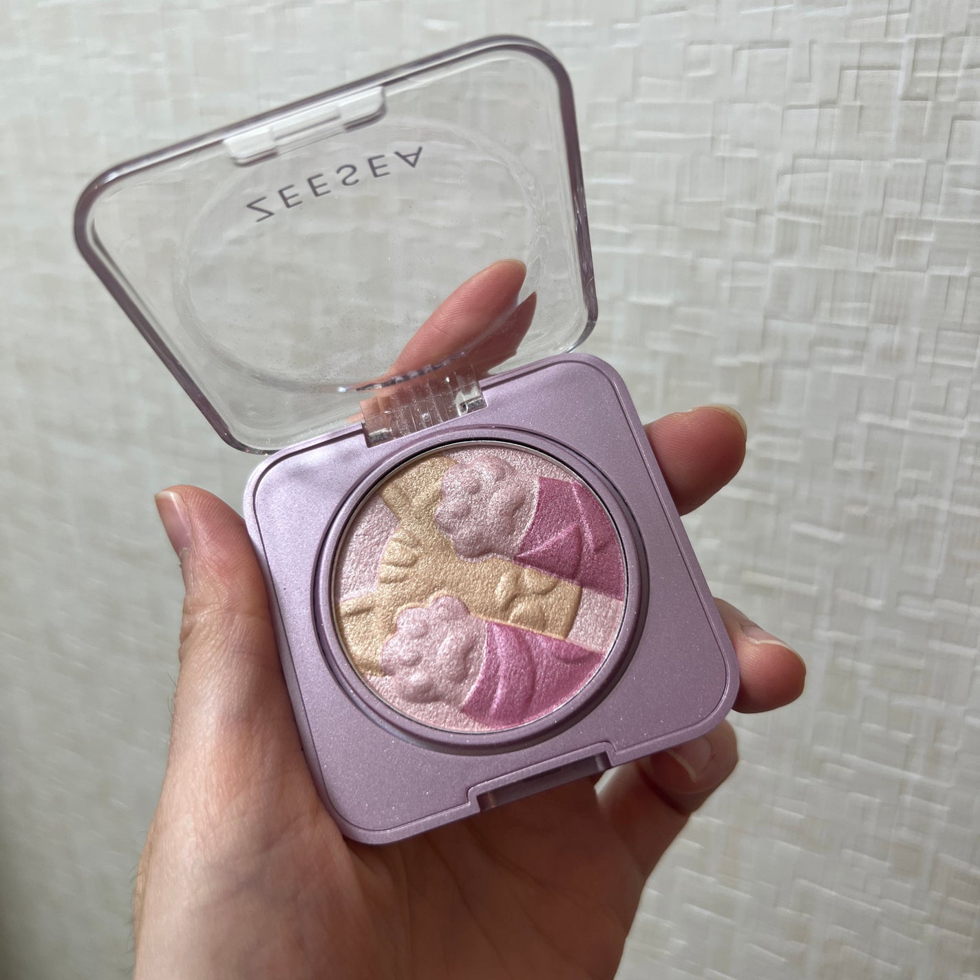 キャットハイライティングブラッシュ/ZEESEA/パウダーハイライトを使ったクチコミ(1枚目)