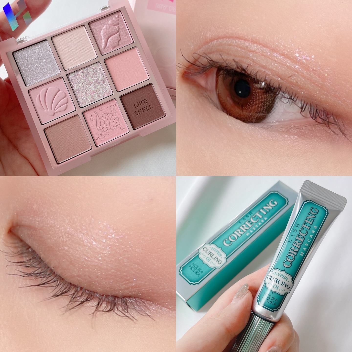 マイフェイブムードアイパレット 9カラー/HOLIKA HOLIKA/アイシャドウパレットを使ったクチコミ（1枚目）