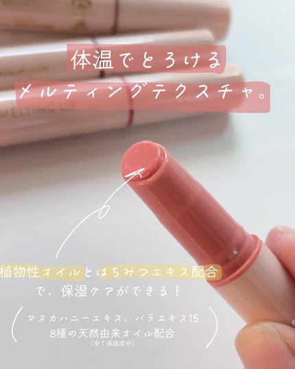 ハニーメルティングリップ/ネイチャーリパブリック/口紅を使ったクチコミ(2枚目)