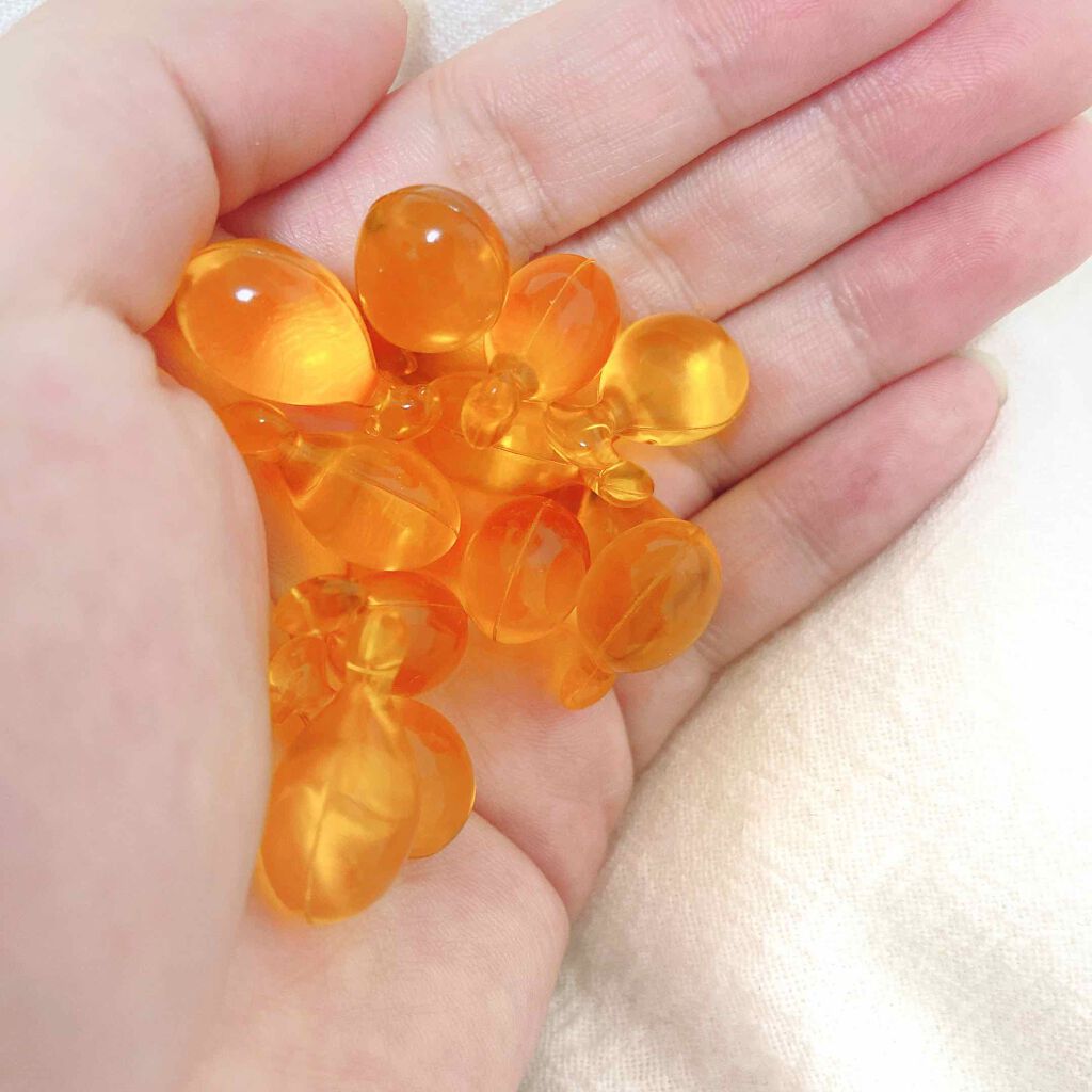 ボディ＆ヘア オイルカプセル 3.5/&honey/ヘアオイルを使ったクチコミ（2枚目）