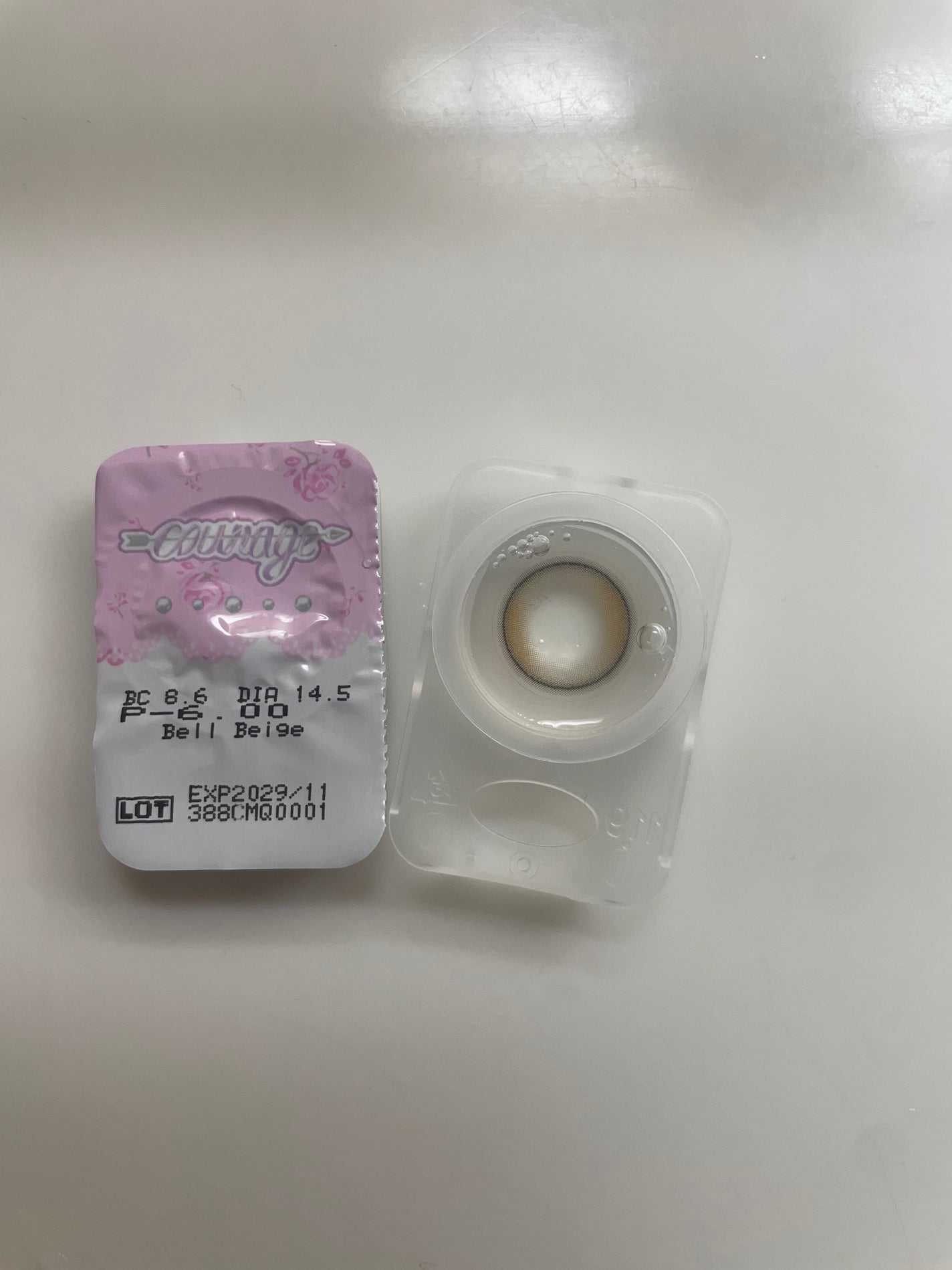 courage 1day/courage/ワンデー(1DAY)カラコンを使ったクチコミ(1枚目)