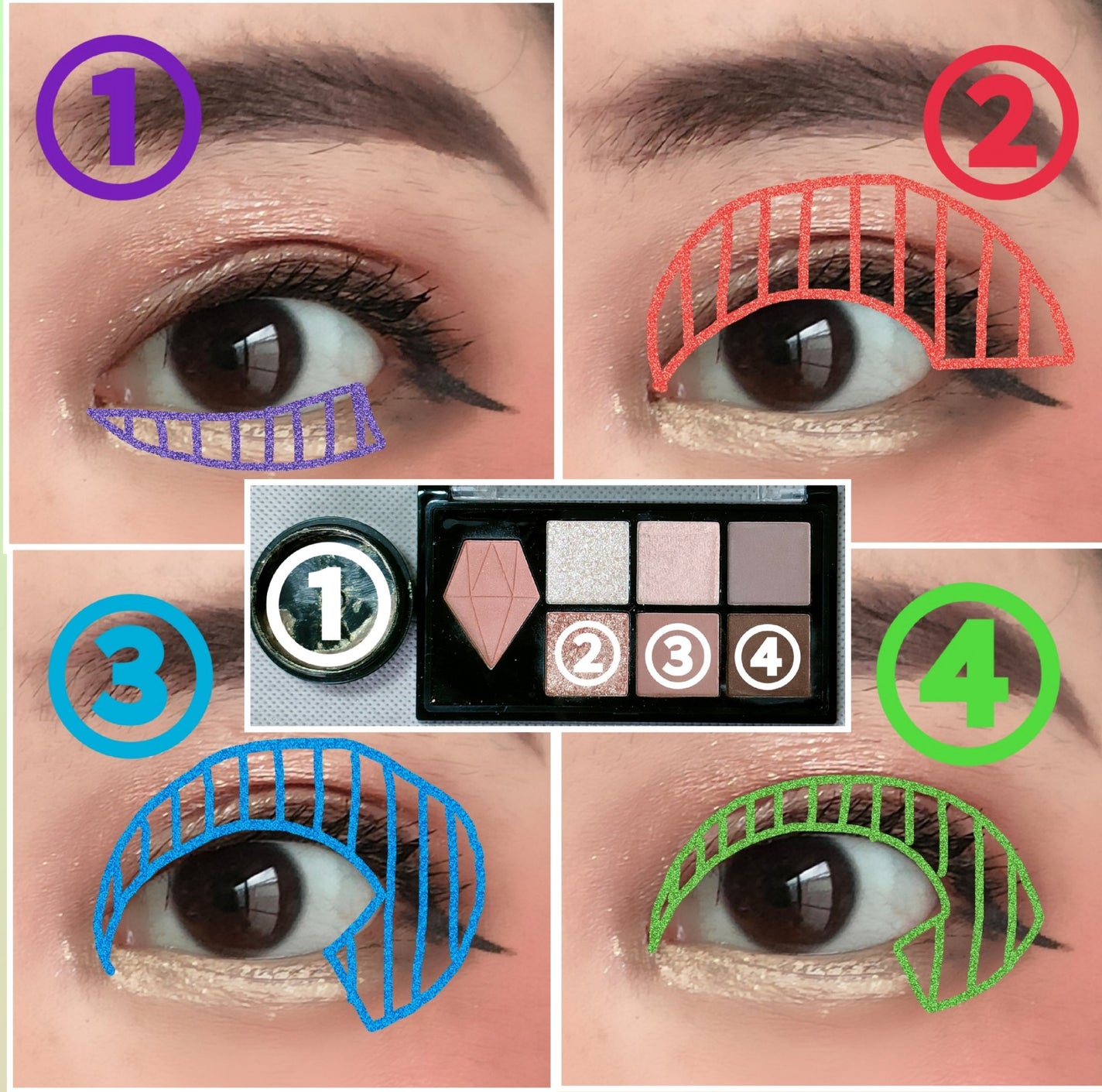 アイ グリッター/ANNA SUI/単色アイシャドウを使ったクチコミ(5枚目)