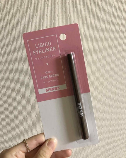 WHY NOT SPINNS リキッドアイライナー/DAISO/リキッドアイライナーを使ったクチコミ(1枚目)