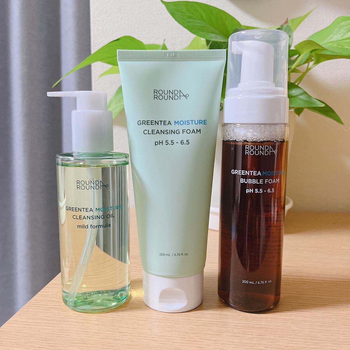 グリーンティー モイスチャークレンジングフォーム/ラウンドアラウンド/洗顔フォームを使ったクチコミ(5枚目)