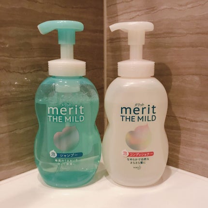 ザマイルド/メリット/市販シャンプーを使ったクチコミ(4枚目)
