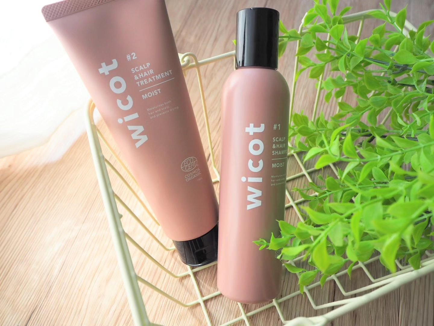 スカルプ＆ヘア シャンプー/トリートメント モイスト/wicot/市販シャンプーを使ったクチコミ（1枚目）