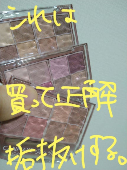 プティパレットアイズ(マットタイプ)/キャンメイク/パウダーアイシャドウを使ったクチコミ(1枚目)