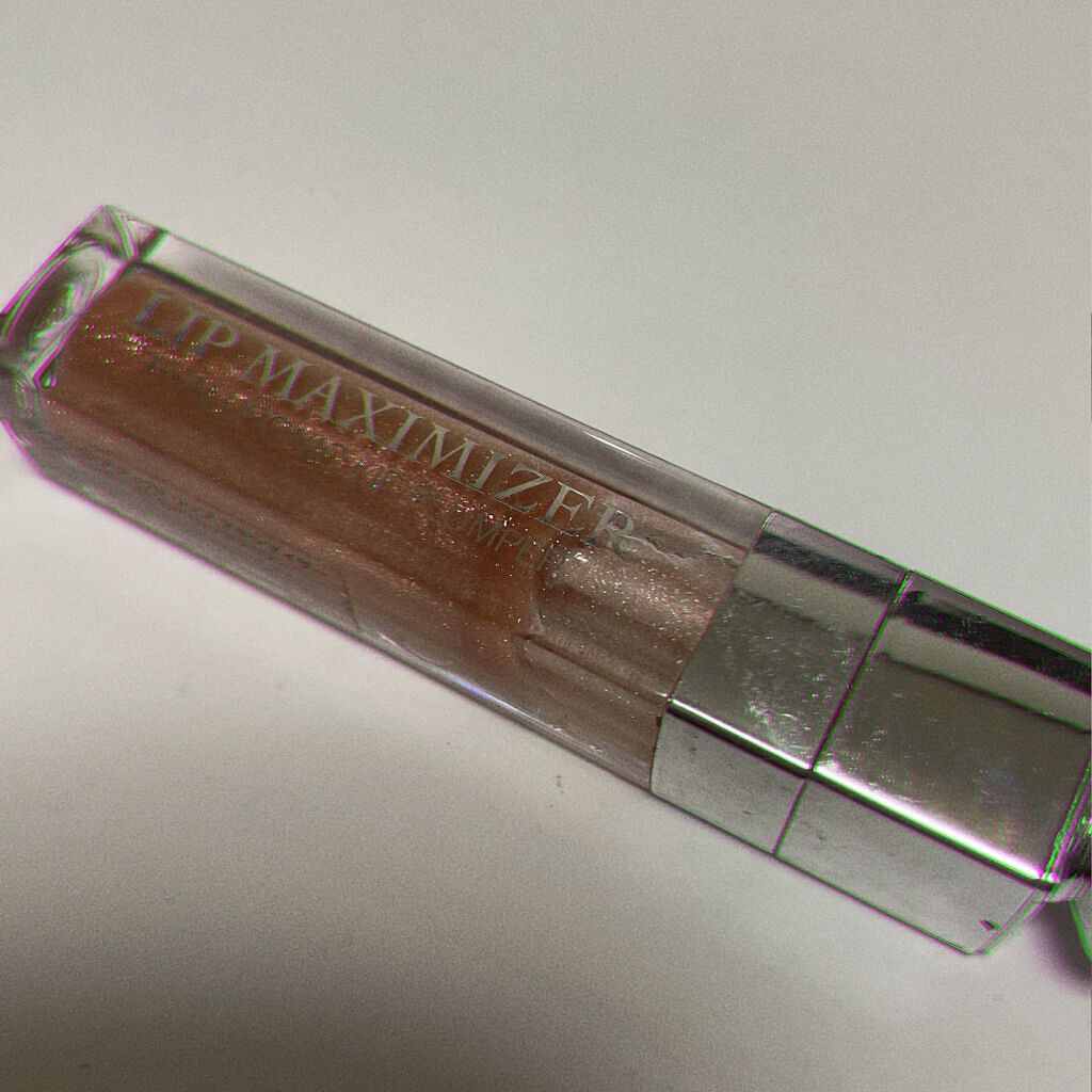 【旧】ディオール アディクト リップ マキシマイザー 016 シマー ヌード（生産終了）/Dior/リップグロスを使ったクチコミ（1枚目）