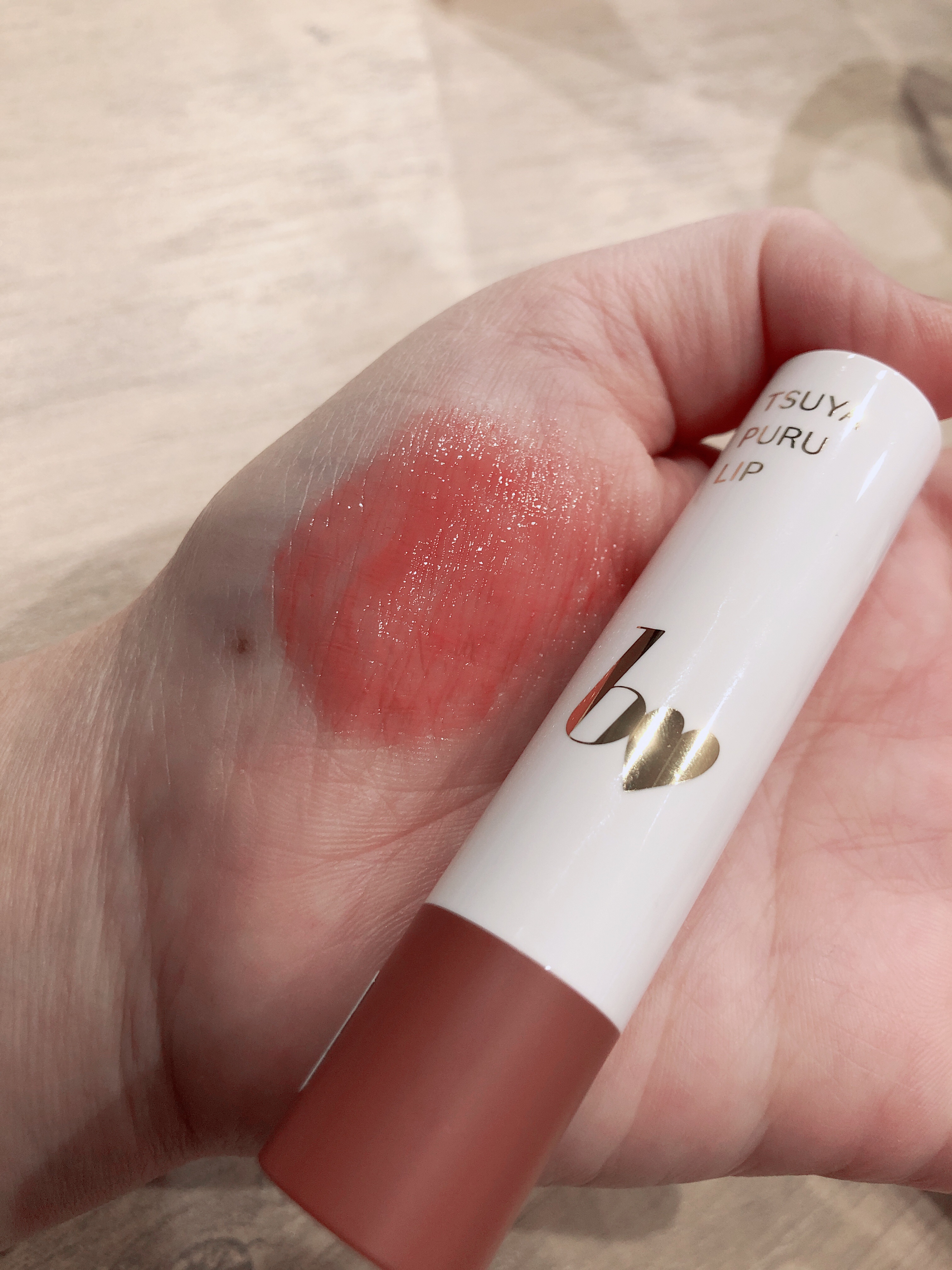 つやぷるリップR 04 愛されPINK【新】/b idol/口紅を使ったクチコミ（3枚目）