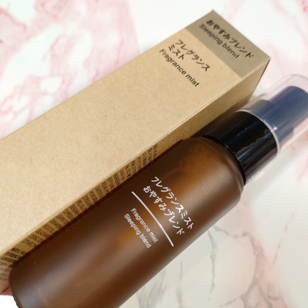 フレグランスミスト おやすみブレンド/無印良品/香水(その他)を使ったクチコミ(1枚目)